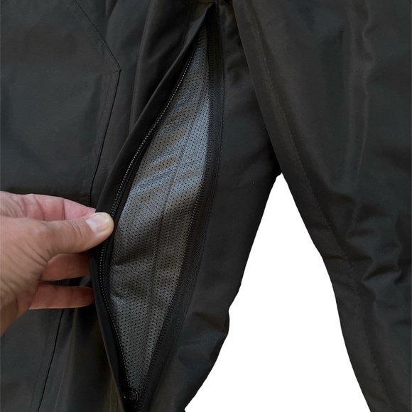 NEW Lands’‎ End Men’s Primaloft Insulated Waterproof Black Snow Pants Sz.… - Picture 9 of 16